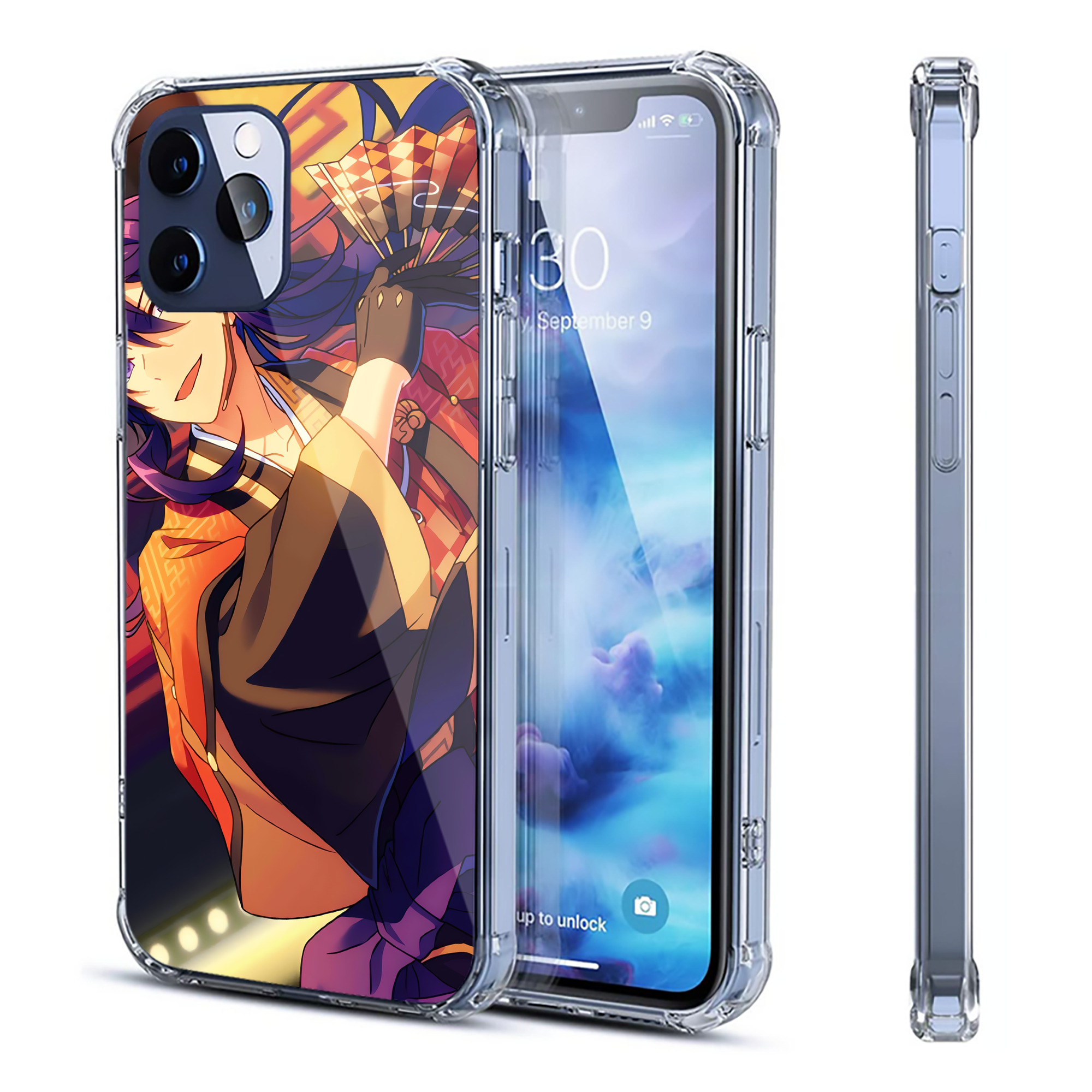 （画像用） あんさんぶるスターズ! Ensemble Stars 【iPhone 12シリーズ対応】透明スマホケース（クリアソフトケース）